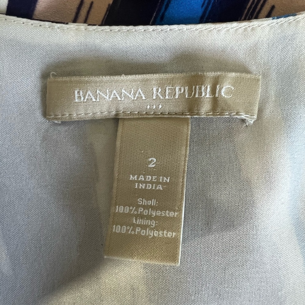 Banana Republic Casual Work Career Dress size 2 (L41) - Picture 3 of 4